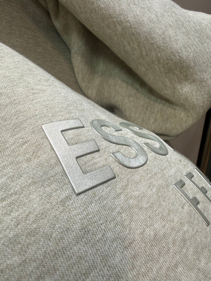 AMBERELLE SS25 Classic Full Zip Hoodie in gray
