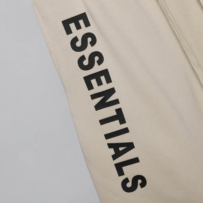 AMBERELLE Vertical Logo Fleece Sweatshorts in gray