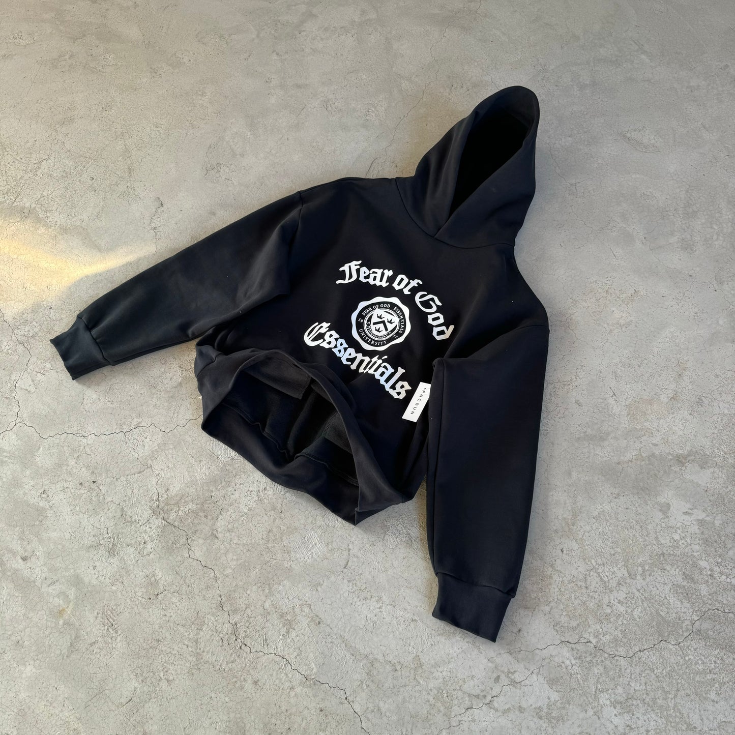 AMBERELLE 24FW Vintage Graphic Fleece Hoodie hoodie