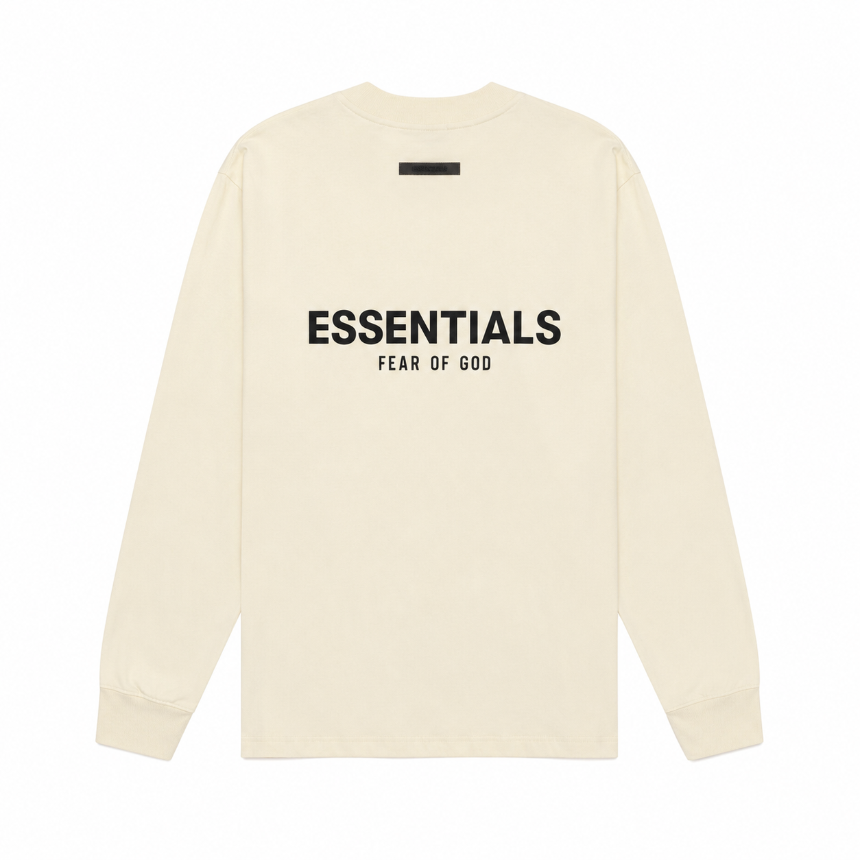 AMBERELLE Back Logo Long Sleeve Tee in gray