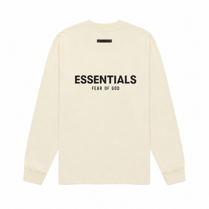 AMBERELLE Back Logo Long Sleeve Tee in gray