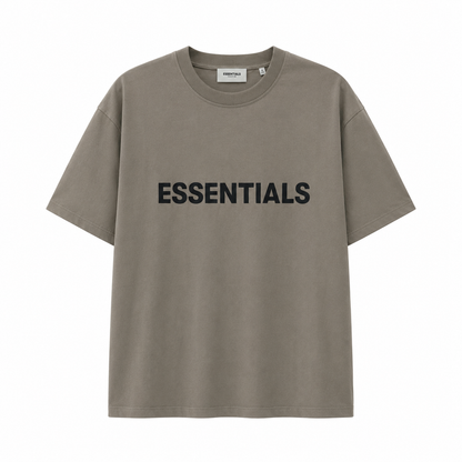 AMBERELLE Classic Logo Short Sleeve Tee in yellow