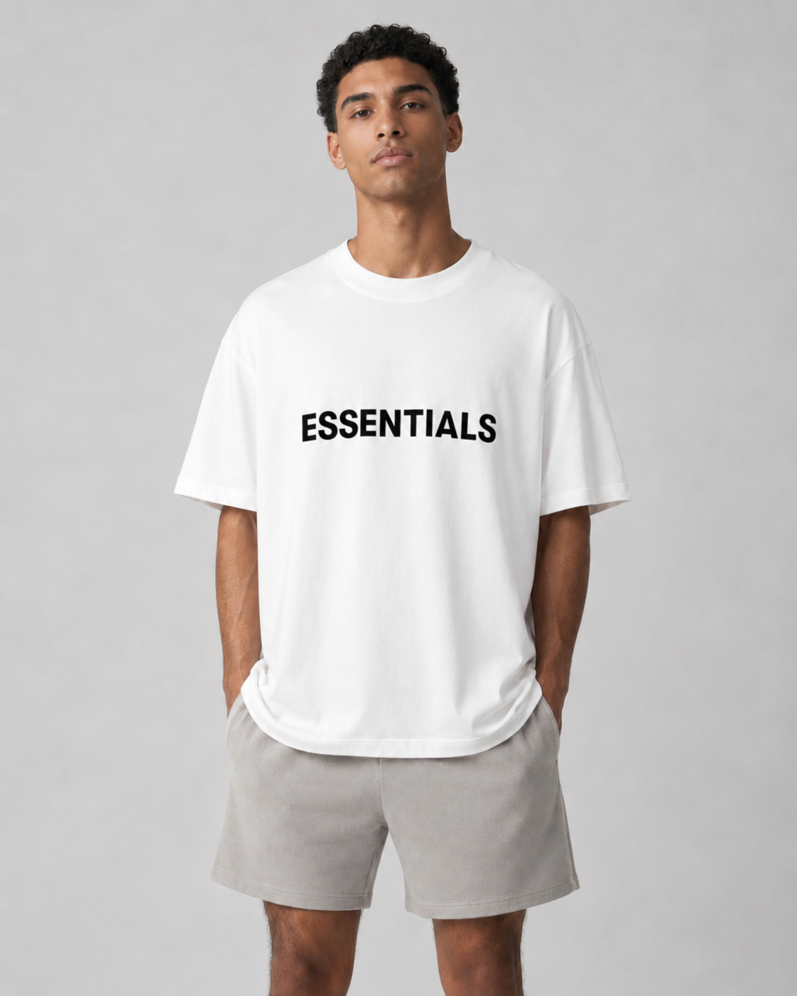 AMBERELLE Classic Logo Short Sleeve Tee in yellow