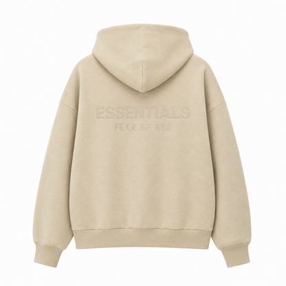 AMBERELLE SS25 Classic Full Zip Hoodie in black