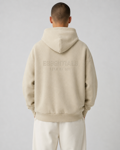 AMBERELLE SS25 Classic Full Zip Hoodie in gray