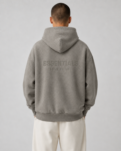 AMBERELLE SS25 Classic Full Zip Hoodie in black