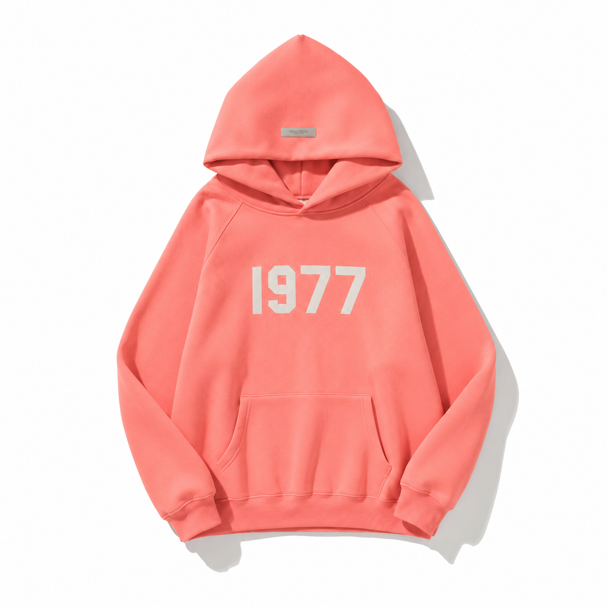 AMBERELLE 1977 Graphic Fleece Hoodie in pink