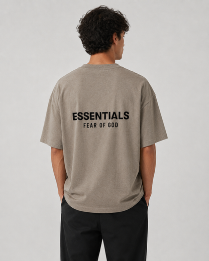 AMBERELLE Classic Back Logo T-Shirt in black