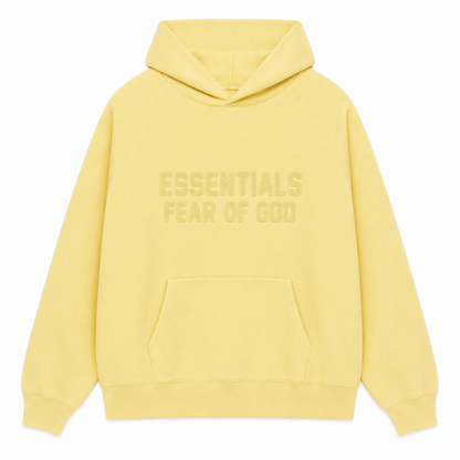 AMBERELLE Season 9 Tonal Logo Fleece Hoodie in blue