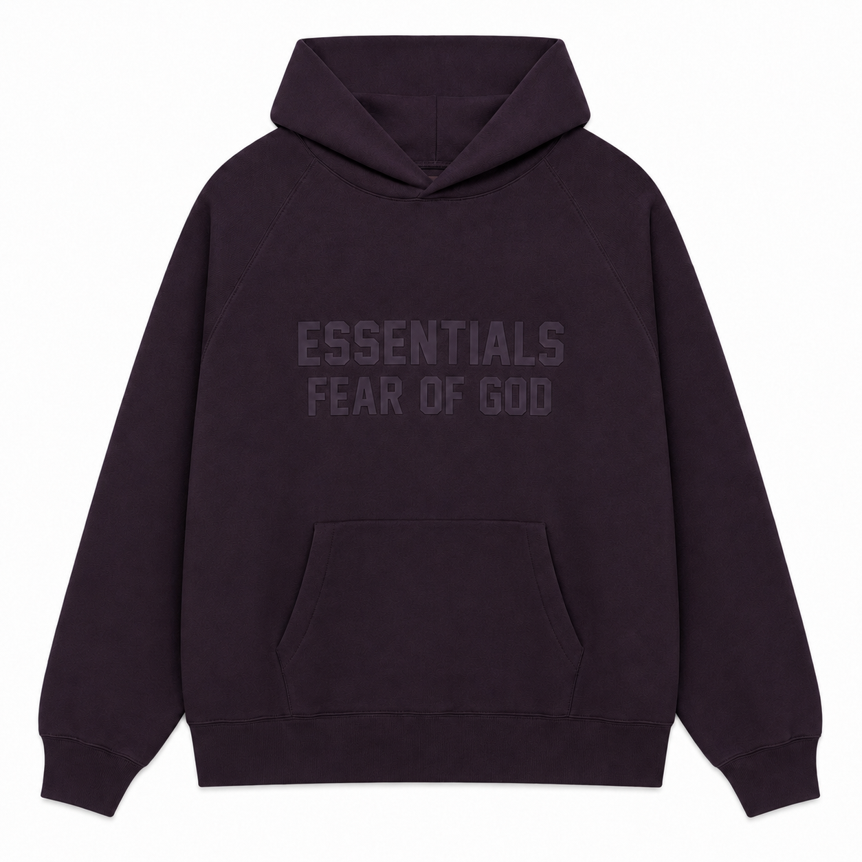 AMBERELLE Season 9 Tonal Logo Fleece Hoodie in black