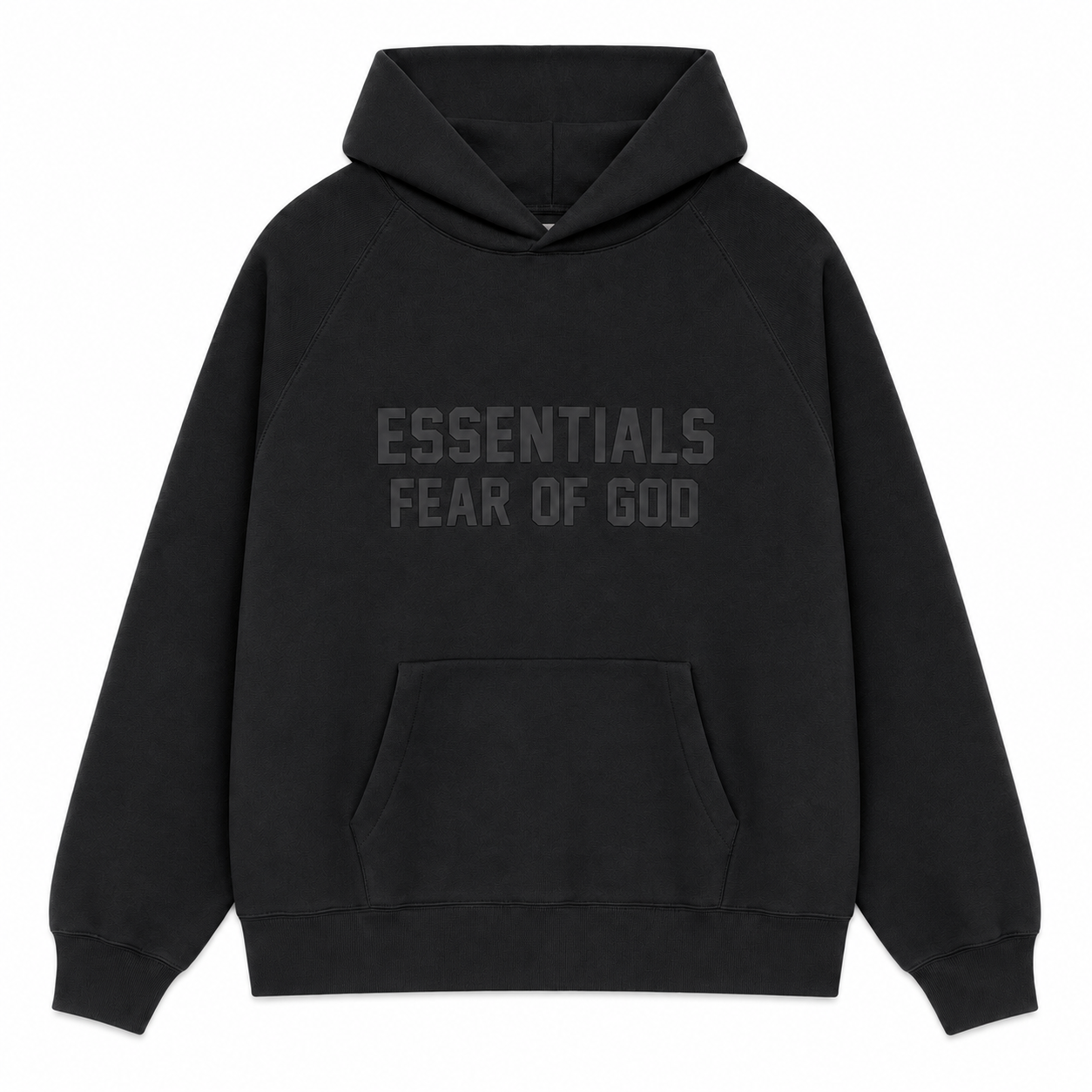 AMBERELLE Season 9 Tonal Logo Fleece Hoodie in gray
