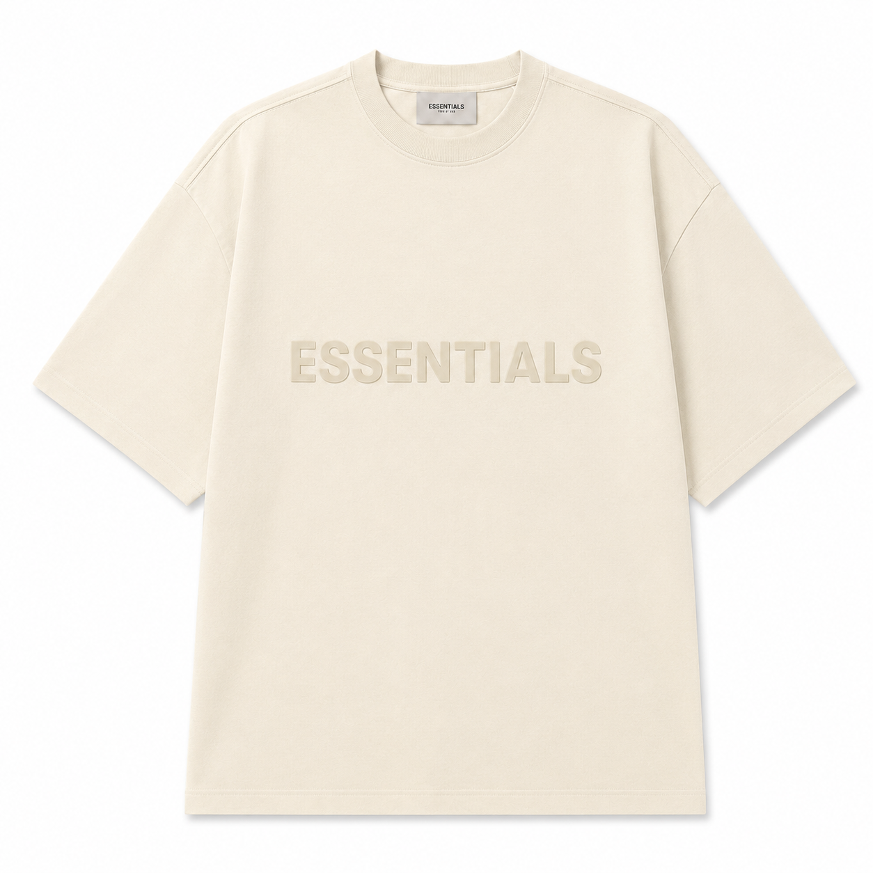 AMBERELLE Core Silicone Label Oversized T-Shirt in black