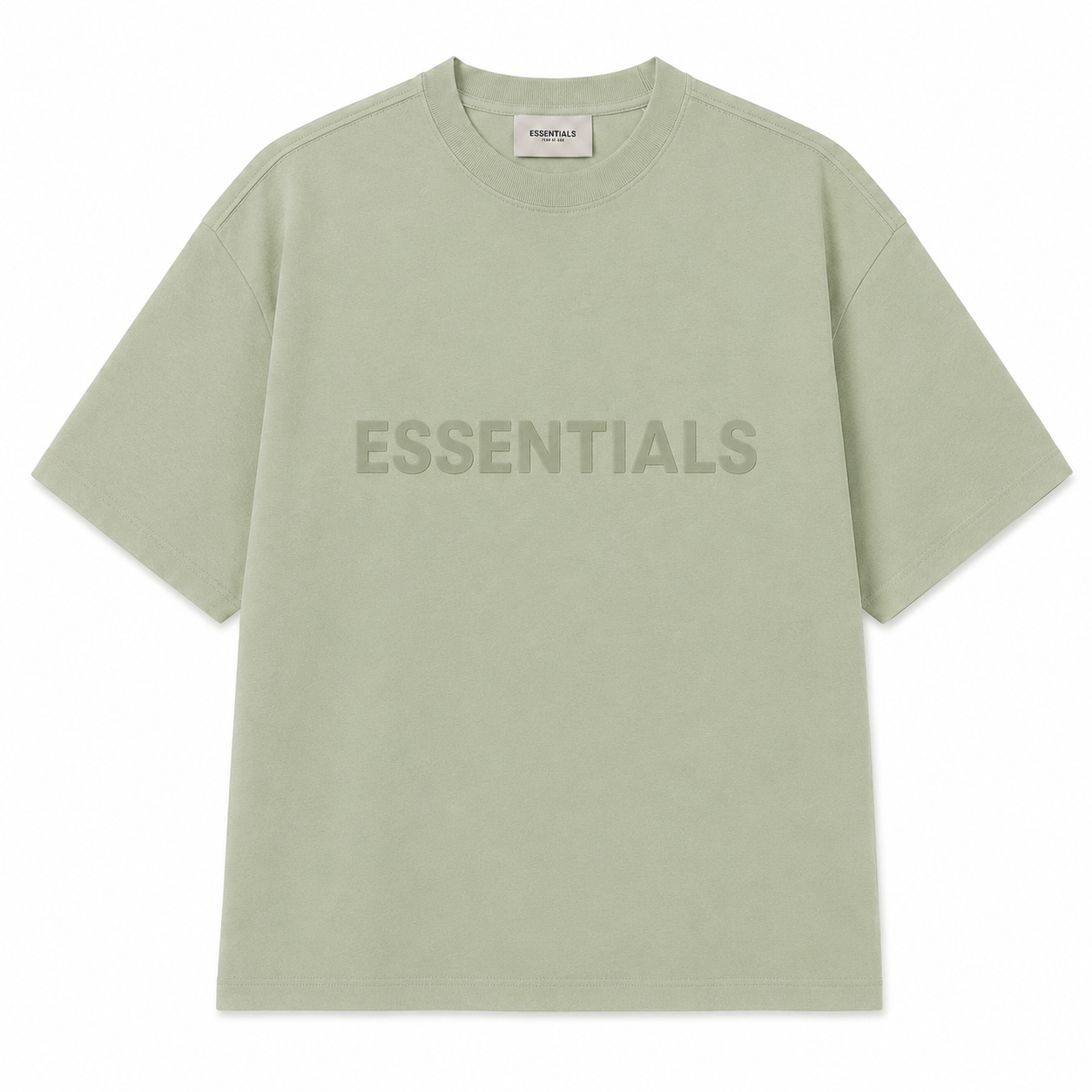 AMBERELLE Core Silicone Label Oversized T-Shirt in black