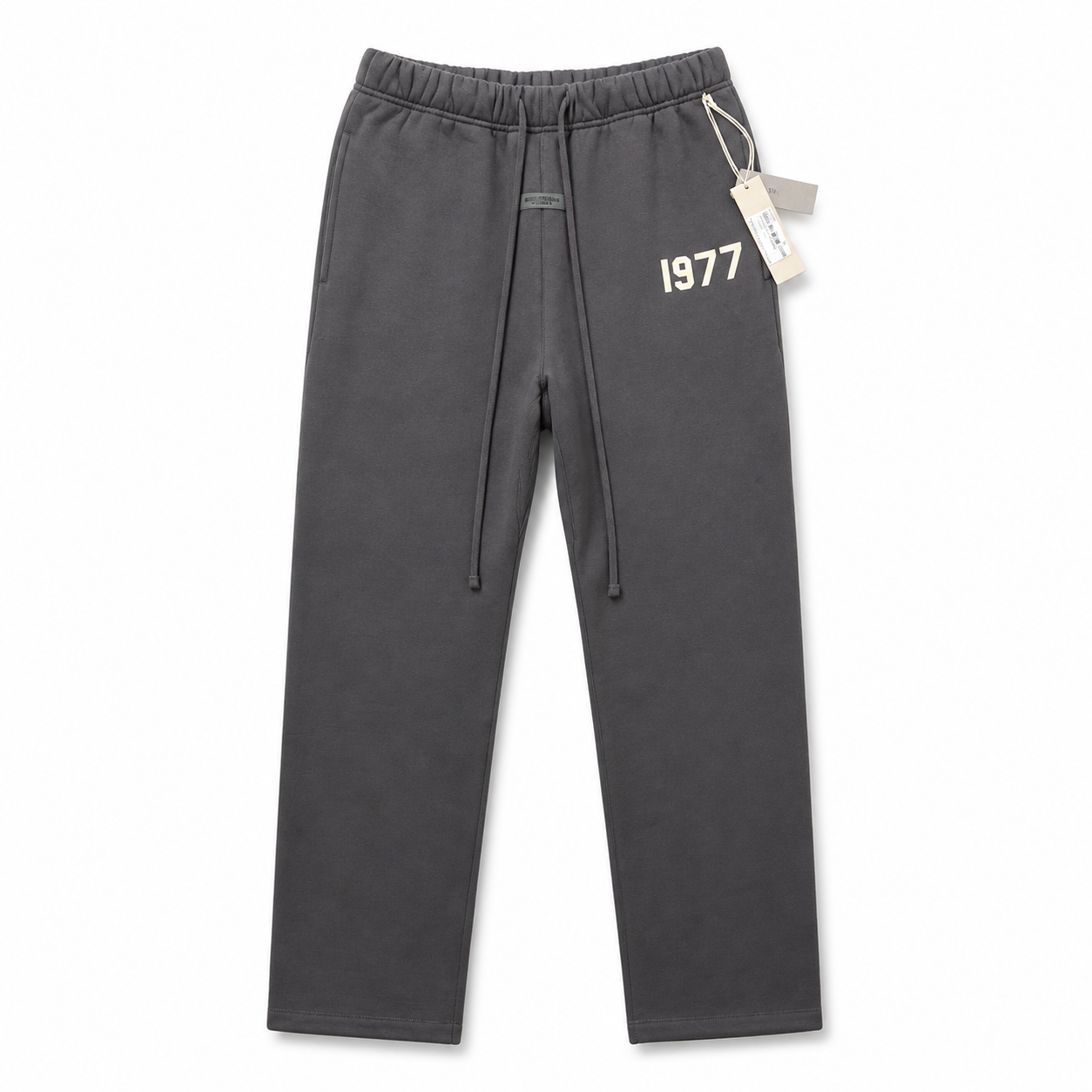 AMBERELLE 1977 Relaxed Straight Sweatpants in cream
