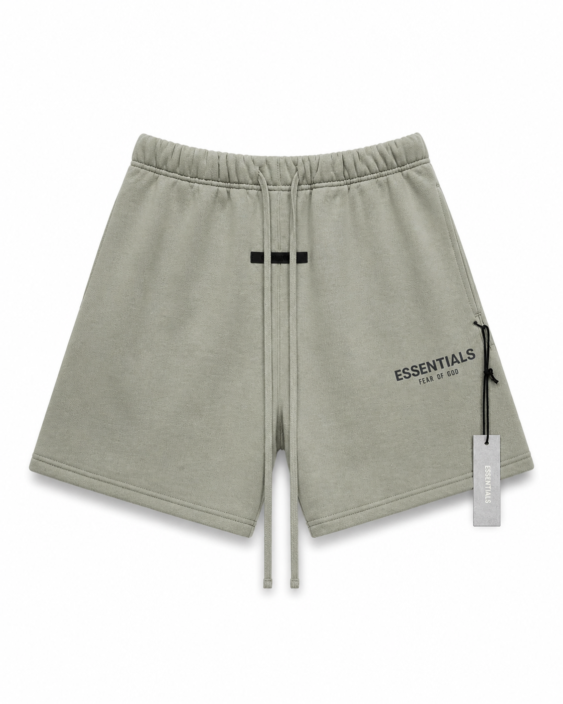 AMBERELLE Buttercream Logo Drawstring Sweatshorts in brown