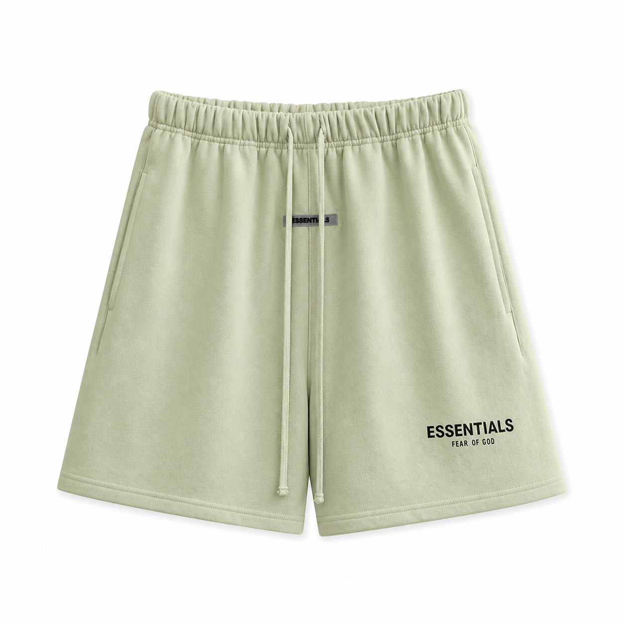 AMBERELLE Relaxed Fleece Sweatshorts in green