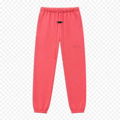 AMBERELLE Multi-Color Fleece Joggers in dark taupe