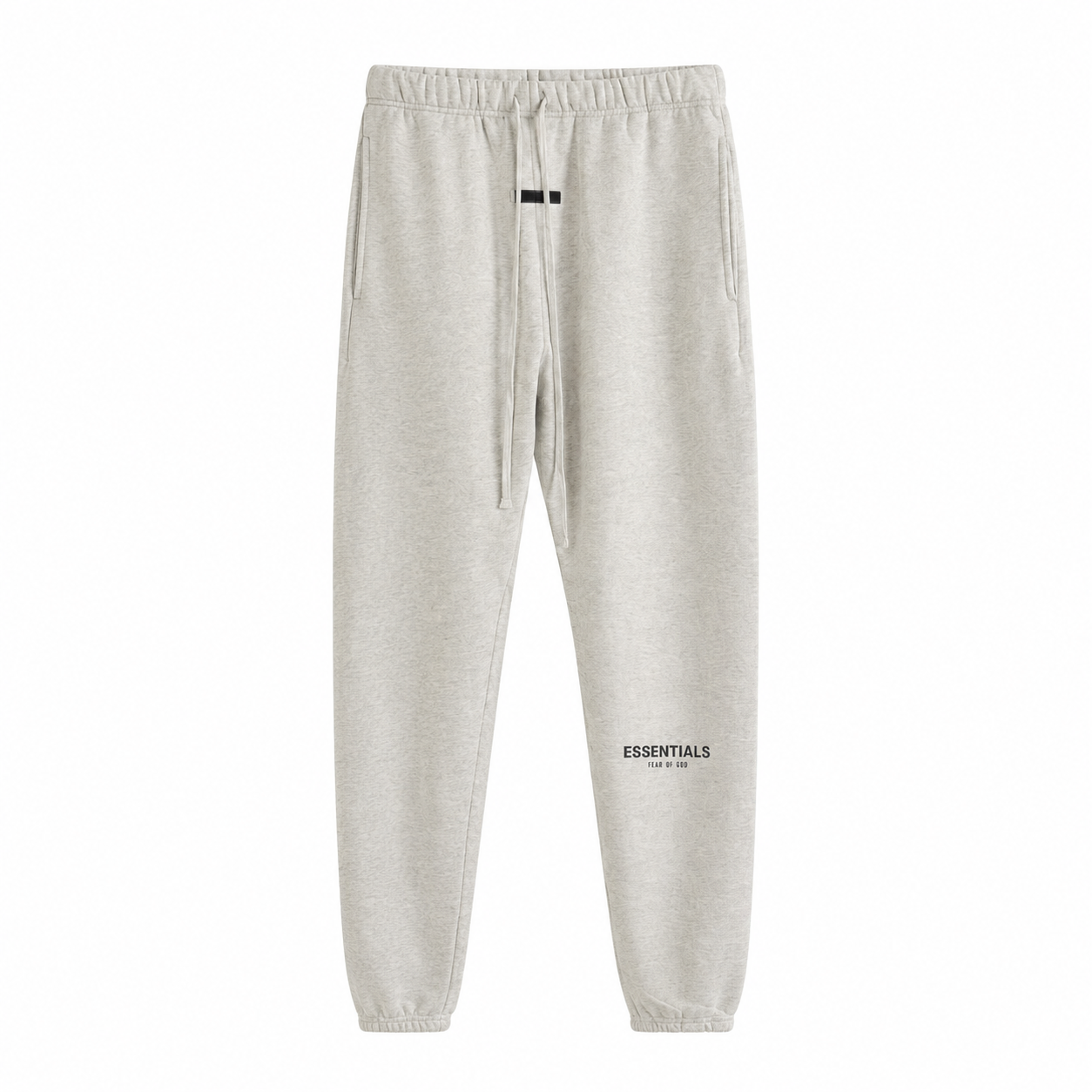 AMBERELLE 21FW Logo Fleece Joggers in beige