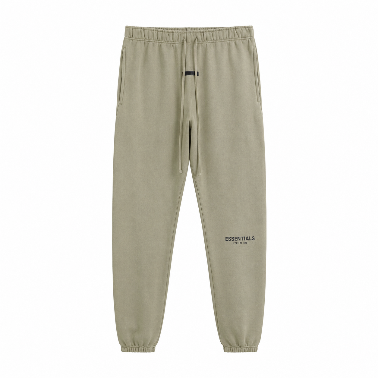 AMBERELLE 21FW Logo Fleece Joggers in light heather grey