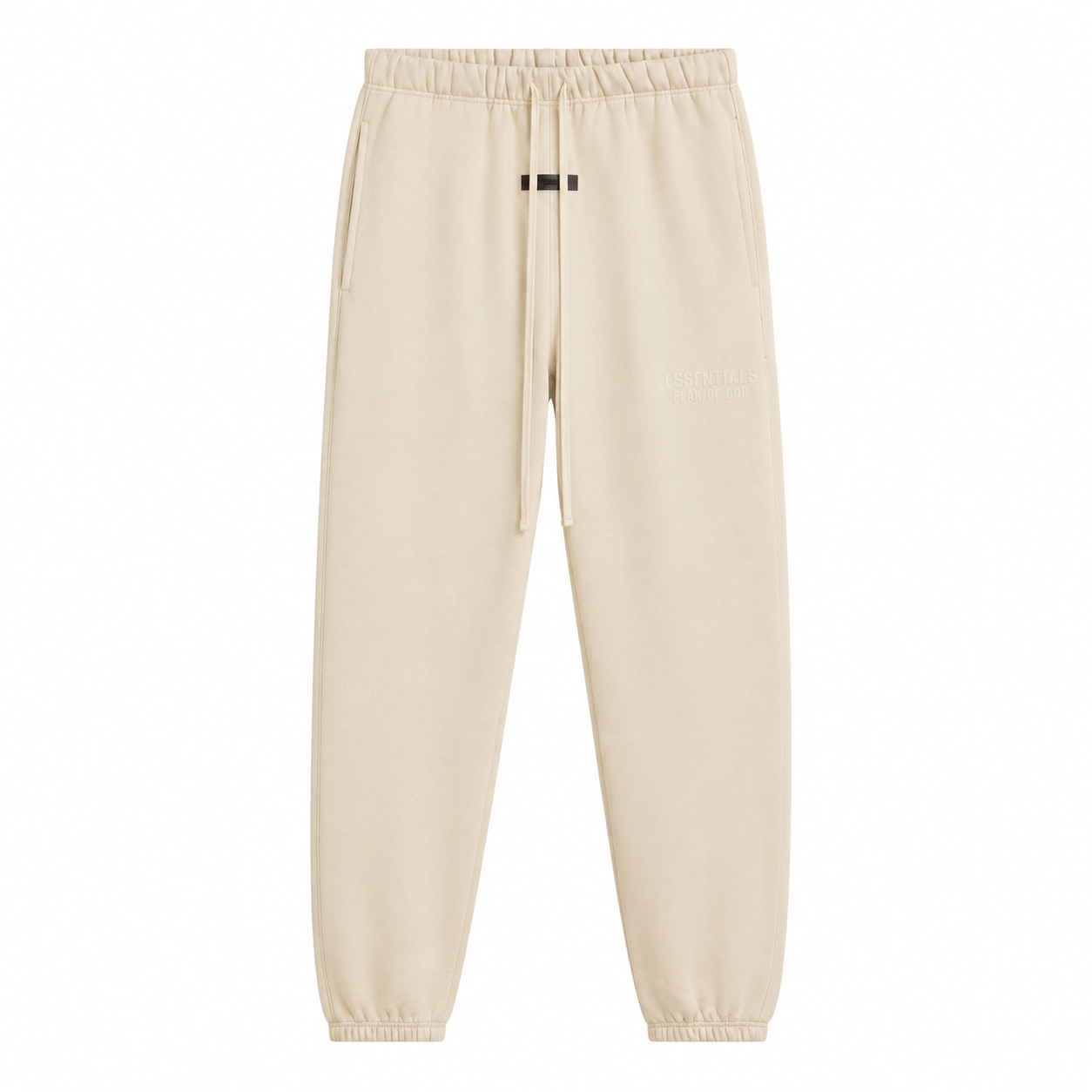 AMBERELLE Double Bar Fleece Joggers in orange