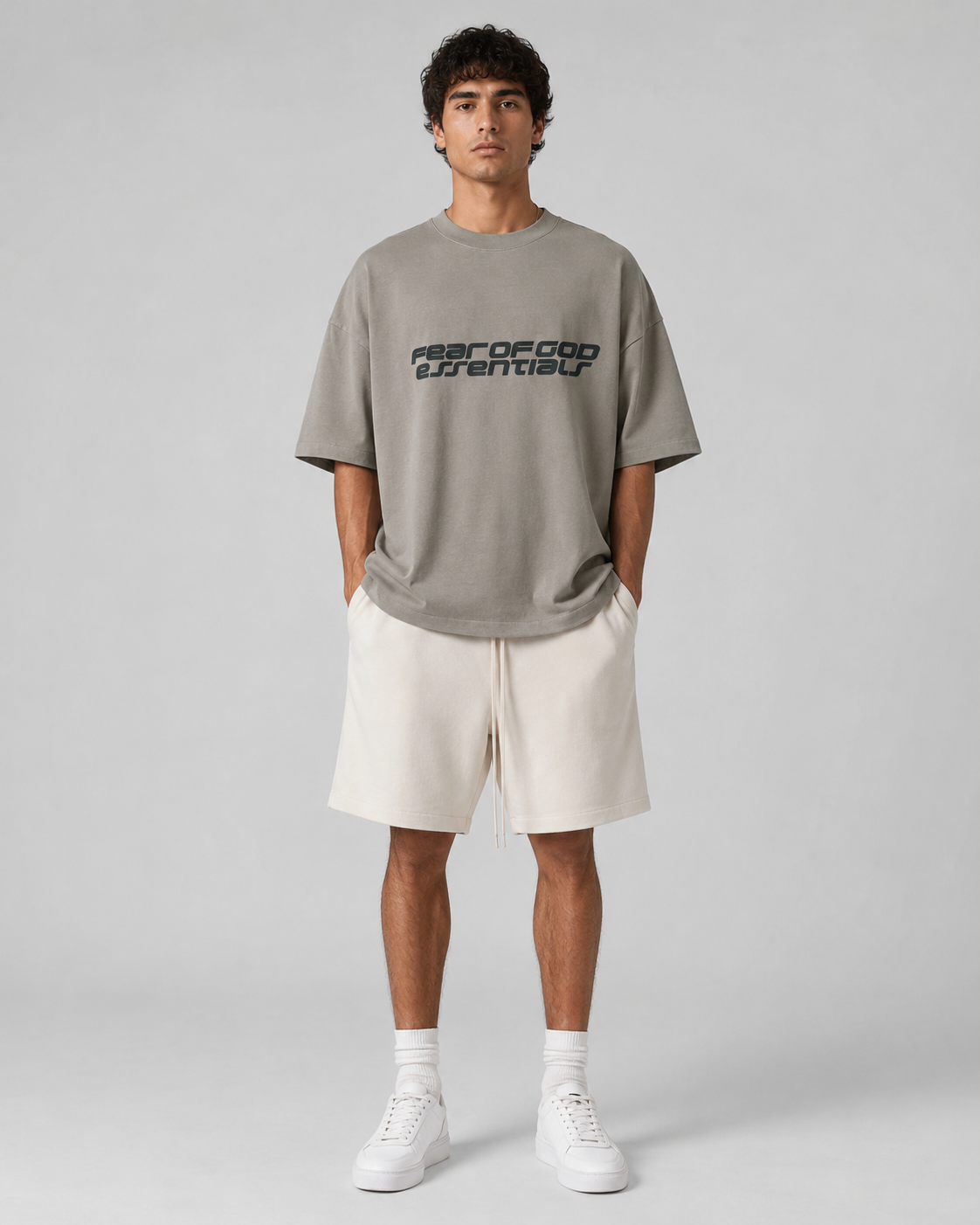 AMBERELLE 90s Graphic Oversized T-Shirt in blackred