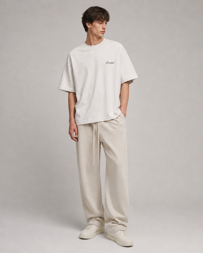 AMBERELLE SS26 Classic Micro Logo T-Shirt in black