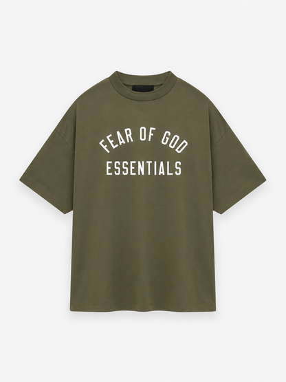 AMBERELLE Holiday Core Logo Short Sleeve Tee in black