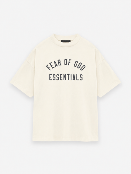 AMBERELLE Holiday Core Logo Short Sleeve Tee in brown