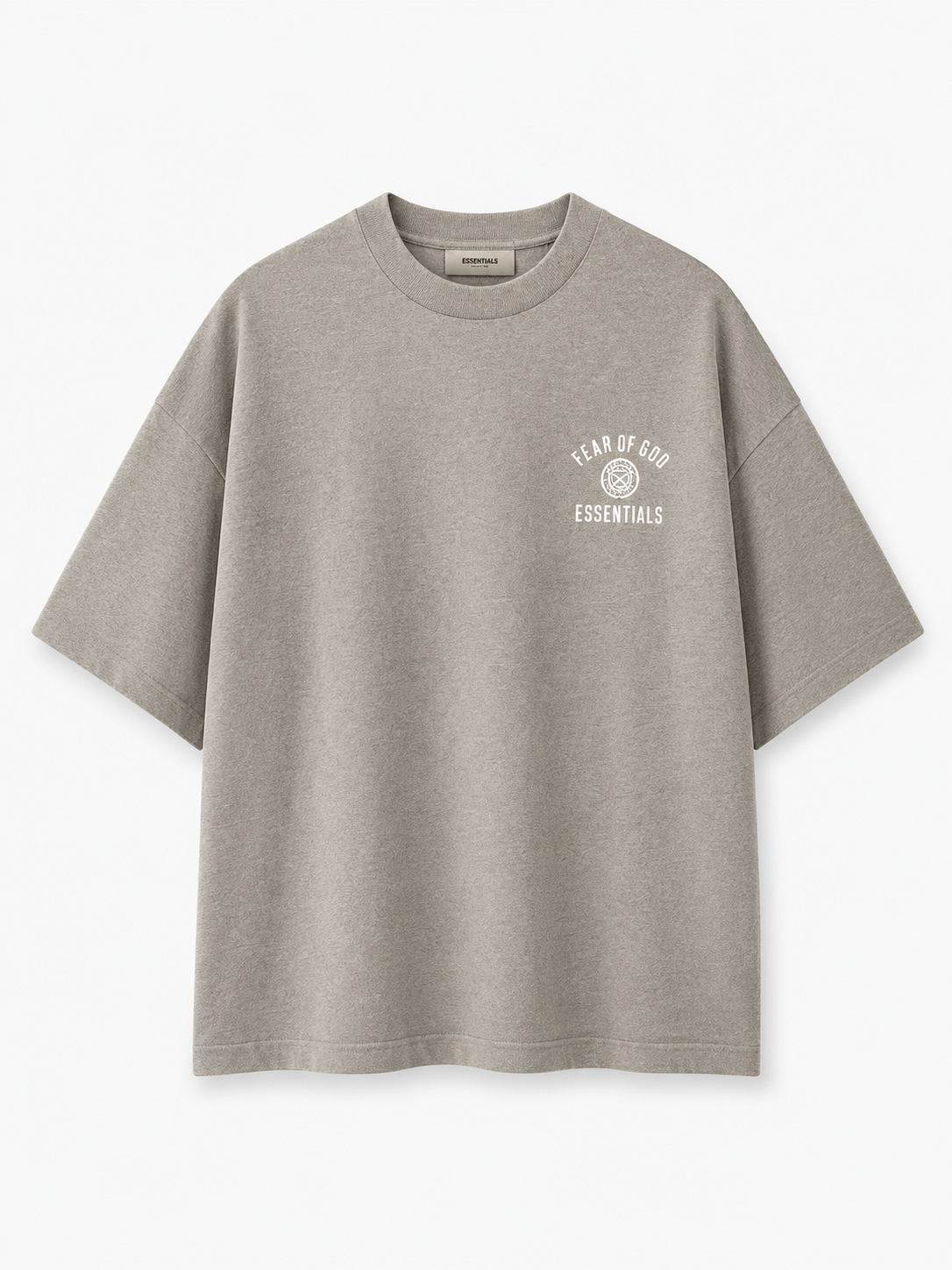 AMBERELLE Mini Crest Logo Short Sleeve Tee in black
