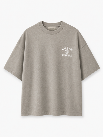 AMBERELLE Mini Crest Logo Short Sleeve Tee in black