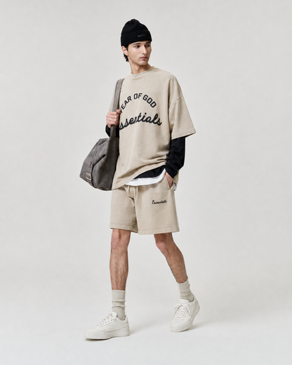 AMBERELLE Training Classic Sweatshort in black
