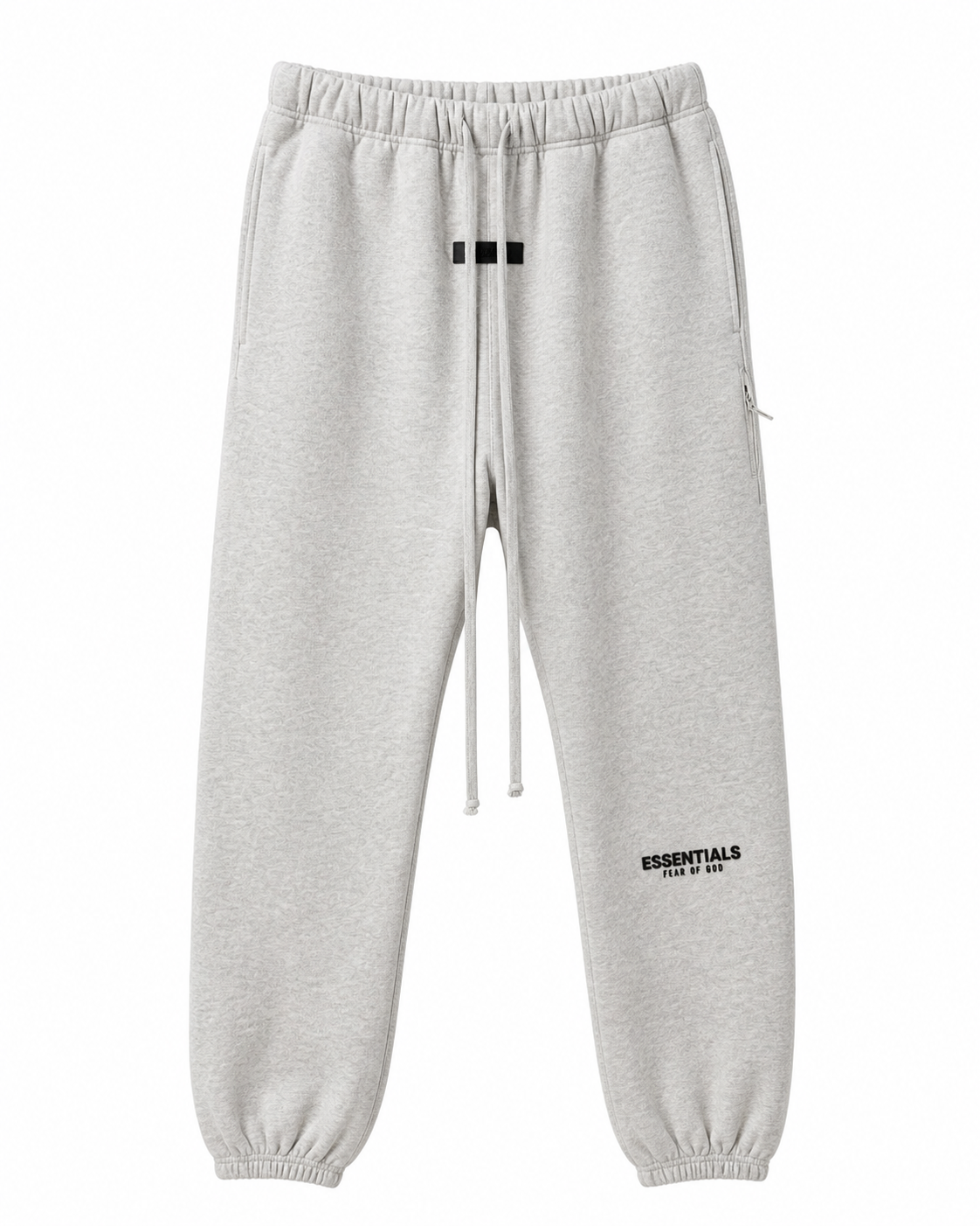 AMBERELLE Core Flocked Logo Sweatpants in black