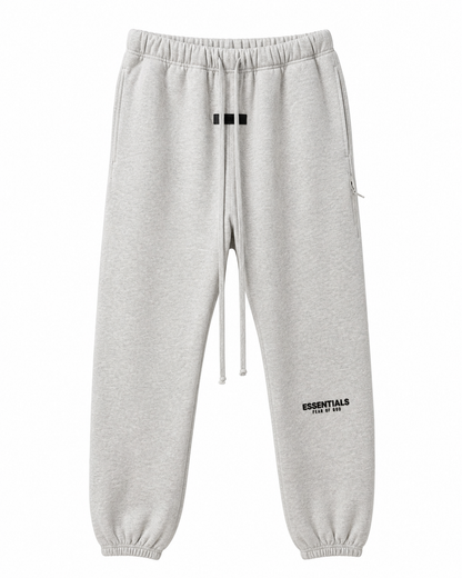 AMBERELLE Core Flocked Logo Sweatpants in black