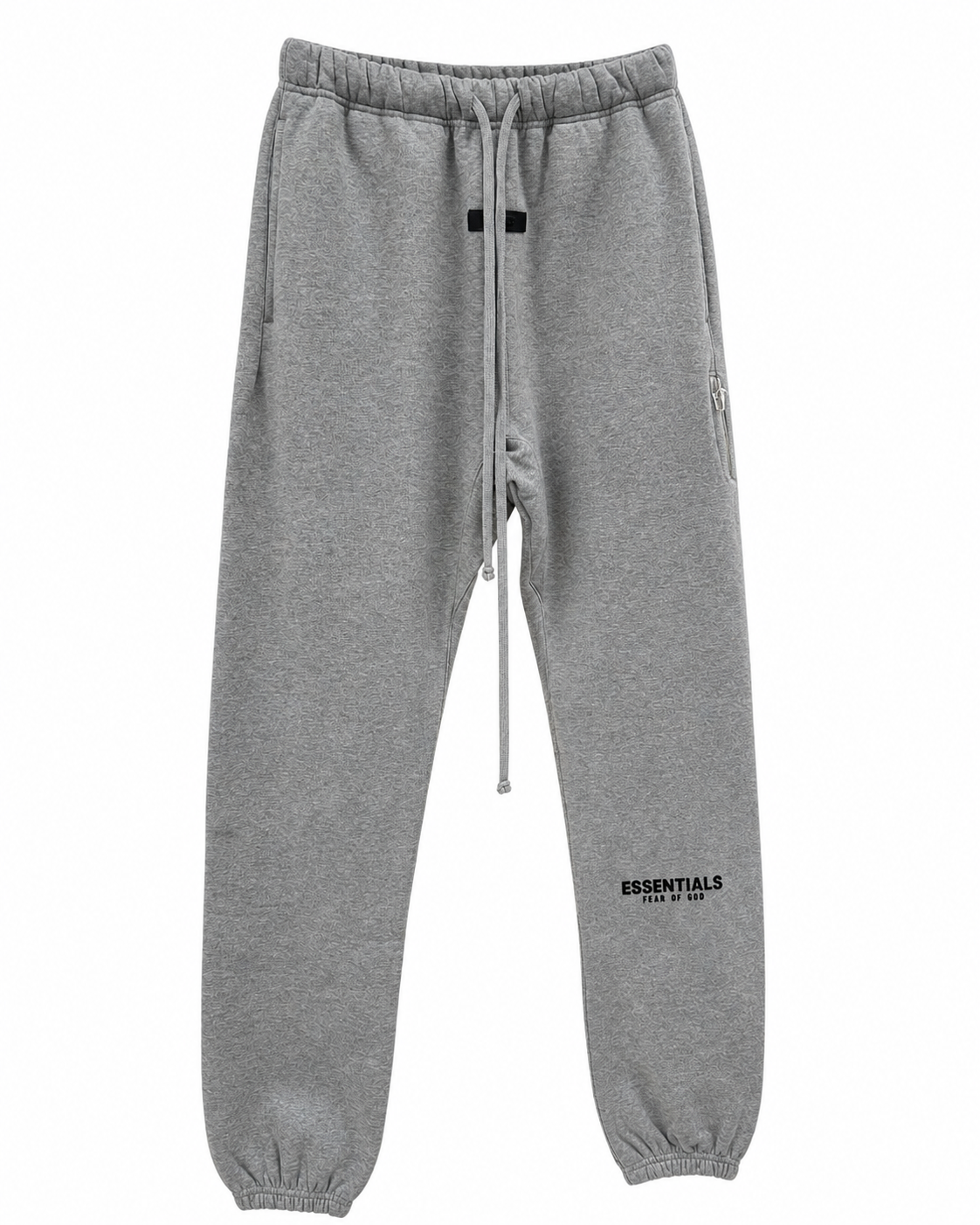 AMBERELLE Core Flocked Logo Sweatpants in black