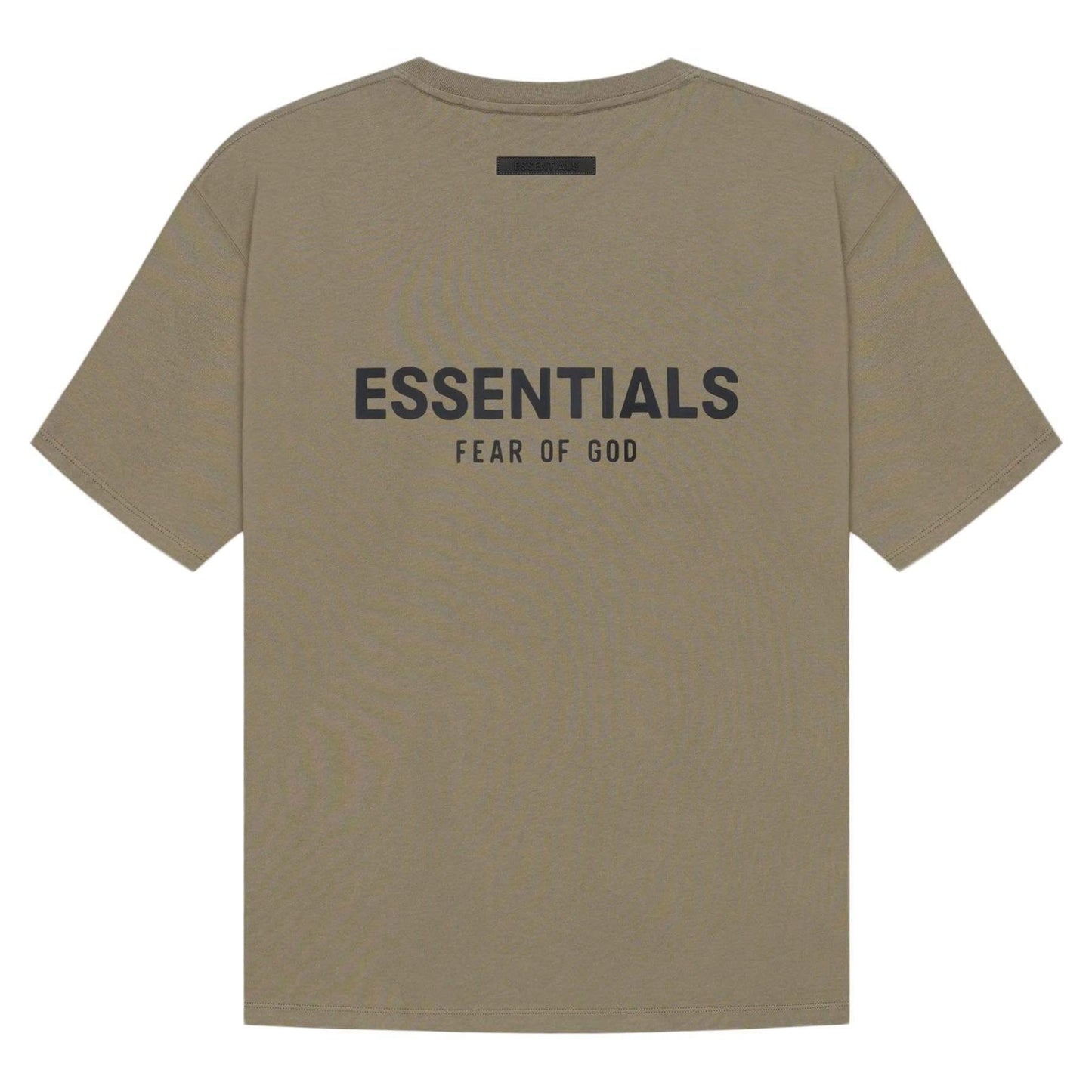 AMBERELLE 21SS Silicone Logo T-Shirt in light heather grey