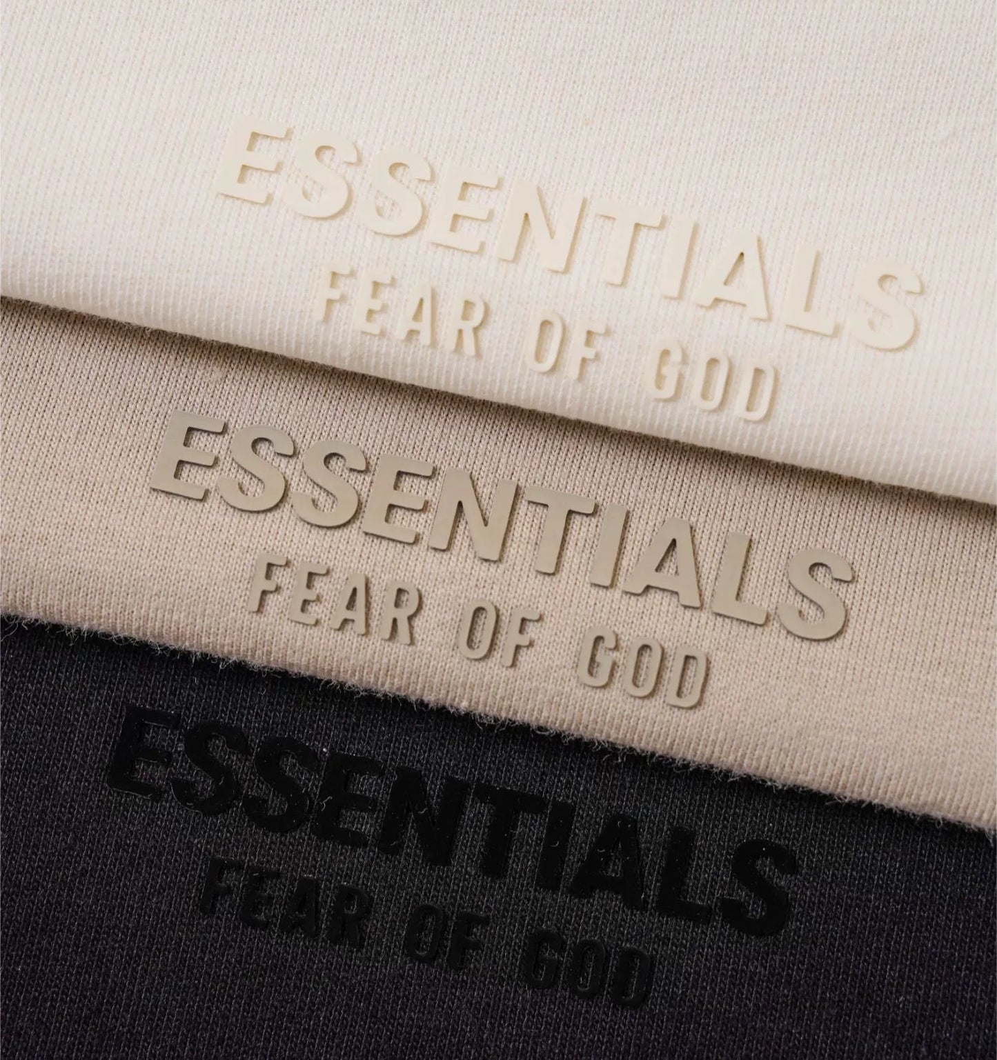 AMBERELLE Tonal Micro Logo Oversized T-Shirt in cream