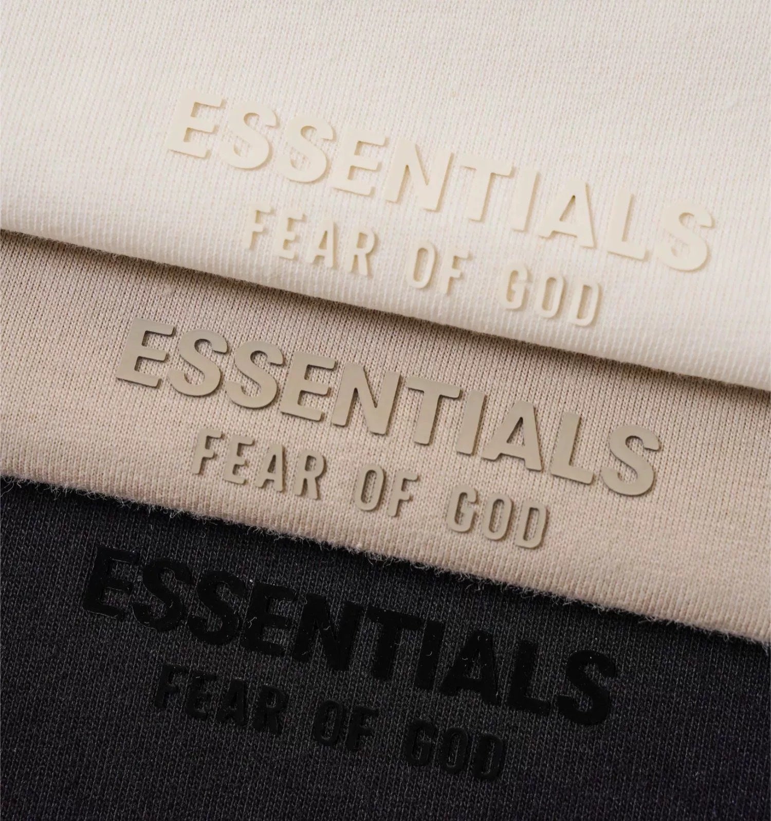 AMBERELLE Tonal Micro Logo Oversized T-Shirt in cream