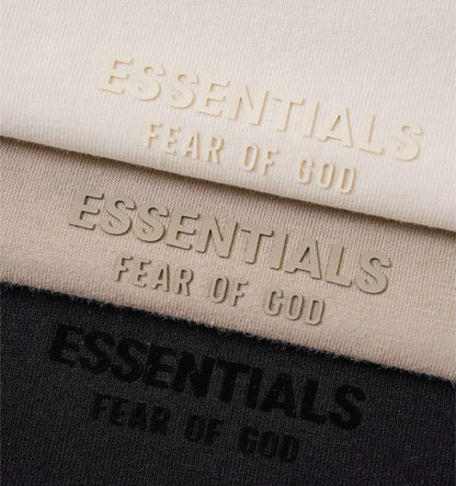 AMBERELLE Tonal Micro Logo Oversized T-Shirt in cream