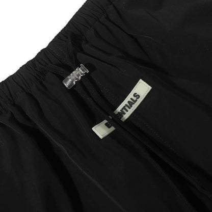 AMBERELLE Lightweight Logo Utility Shorts in beige
