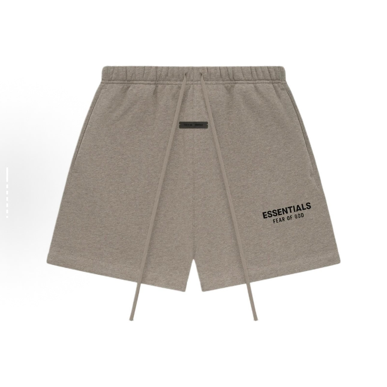 AMBERELLE Classic Logo Fleece Sweatshorts in black