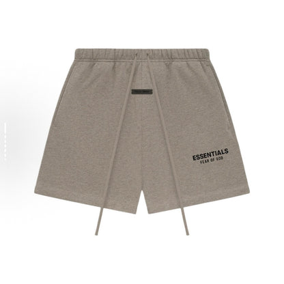AMBERELLE Classic Logo Fleece Sweatshorts in black