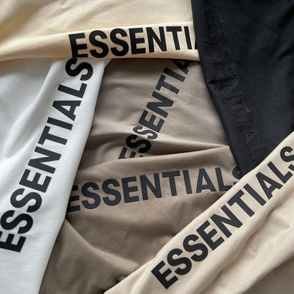 AMBERELLE Classic Logo Short Sleeve Tee in cream
