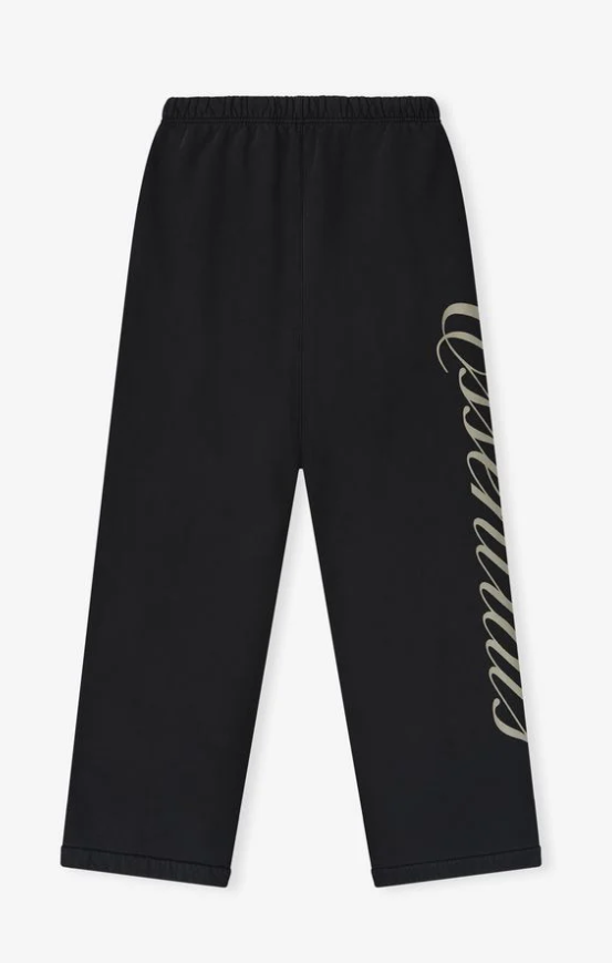 AMBERELLE Heavy Fleece Lounge Sweatpants in light heather grey