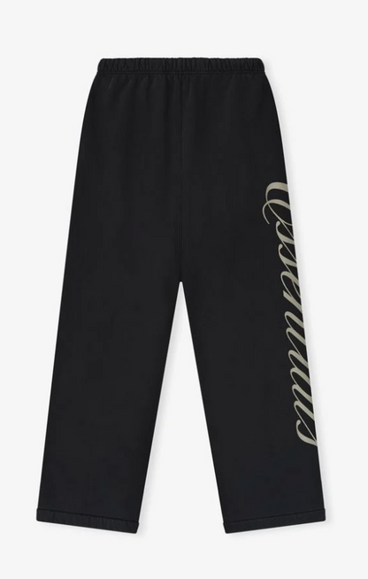 AMBERELLE Heavy Fleece Lounge Sweatpants in light heather grey