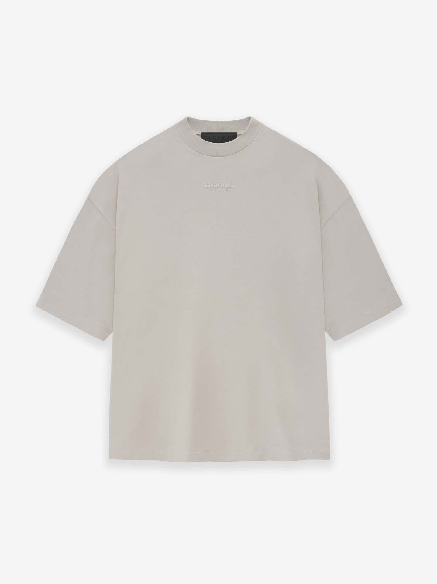 AMBERELLE Tonal Micro Logo Oversized T-Shirt in black