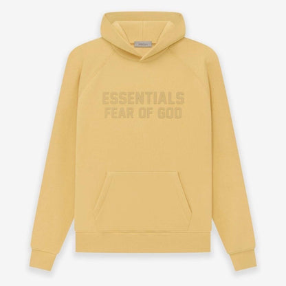 AMBERELLE FW23 Tonal Logo Fleece Hoodie in brown
