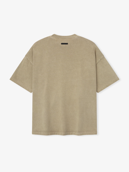 AMBERELLE Training 90s Oversized T-Shirt in light heather grey