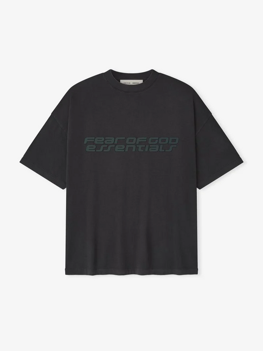 AMBERELLE 90s Graphic Oversized T-Shirt in blackblue
