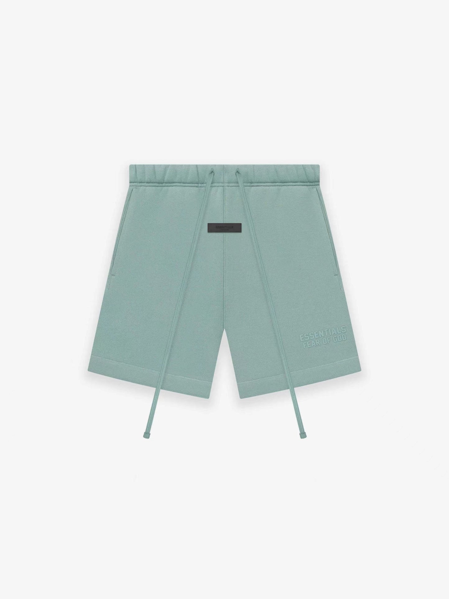 AMBERELLE Core Logo Fleece Sweatshorts in orange