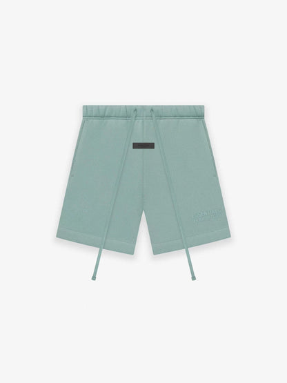 AMBERELLE Core Logo Fleece Sweatshorts in orange